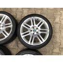 18 Zoll Skoda-Alufelgen mit Continental Sommerreifen 225/40 R 18
