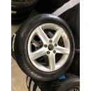 16 Zoll Borbet-Alufelgen mit Dunlop Winterreifen 205/55 R 16