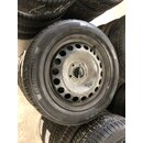 16 Zoll Stahlfelgen mit Continental Winterreifen 205/55 R 16