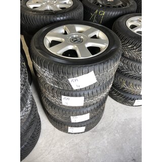 16 Zoll VW-Alufelgen mit Hankook Ganzjahresreifen 205/55...
