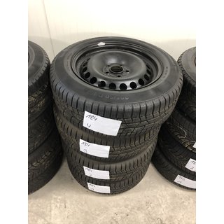 16 Zoll Stahlfelgen mit Continental Winterreifen 205/60 R 16
