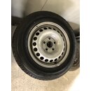 16 Zoll Mercedes-Stahlfelgen mit Bridgestone Winterreifen 215/65 R 16