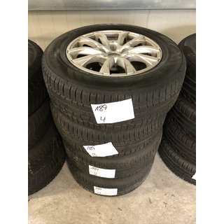 16 Zoll Brock-Alufelgen mit Nokian Winterreifen 225/60 R 16