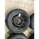 16 Zoll BMW-Stahlfelgen mit Continental Winterreifen 205/60 R 16