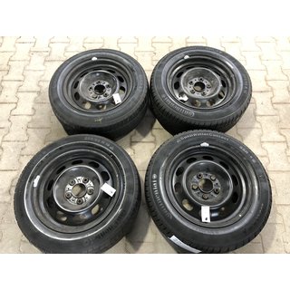 16 Zoll BMW-Stahlfelgen mit Continental Winterreifen...