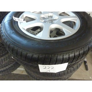 17 Zoll Audi-Alufelgen mit Pirelli Winterreifen 235/65 17