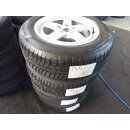 16 Zoll Audi-Alufelgen mit Continental Winterreifen 205/60 16
