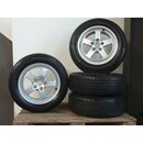 16 Zoll Audi-Alufelgen mit Continental Winterreifen 205/60 16