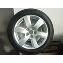 17 Zoll Audi-Alufelgen mit Continental Sommerreifen 225/55 17