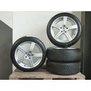17 Zoll Enzo-Alufelgen mit Dunlop Winterreifen 205/50 17