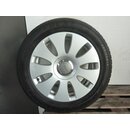 16 Zoll Audi-Alufelgen mit Dunlop Sommerreifen 205/55 16