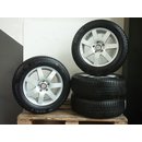 16 Zoll Platin-Alufelgen mit Continental Winterreifen 215/60 16