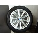 17 Zoll BMW-Alufelgen mit Pirelli Winterreifen 225/55 17