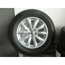 17 Zoll Audi-Alufelgen mit Continental Winterreifen 235/65 17