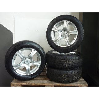 16 Zoll MSL-Alufelgen mit Uniroyal Winterreifen 215/60 16