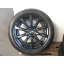 17 Zoll Platin -Alufelgen mit Continental  Winterreifen 225/55 17