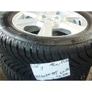 15 Zoll Autec -Alufelgen mit Continental  Winterreifen 195/60 15