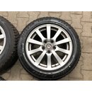 16 Zoll Platin-Alufelgen mit Bridgestone Winterreifen 205/55 R 16