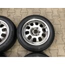 16 Zoll BMW-Alufelgen mit Bridgestone Winterreifen 205/55 R 16